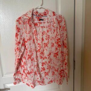 Talbots Women's Floral Top